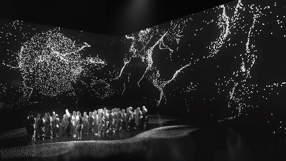 REAL SELF es una experiencia inmersiva artística y tecnológica que sumerge a las personas en total anonimato. A través de una voz en off, música original y un mapping 360 sobre las dimensiones del espacio, los participantes son guiados a experimentar durante una hora y media distintas emociones.