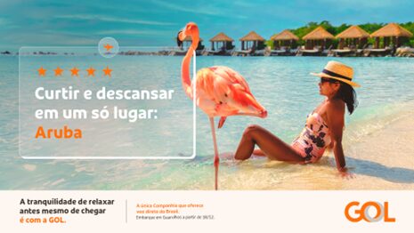 GOL inaugura vuelos directos a Aruba: conectividad desde Brasil al Caribe paradisíaco